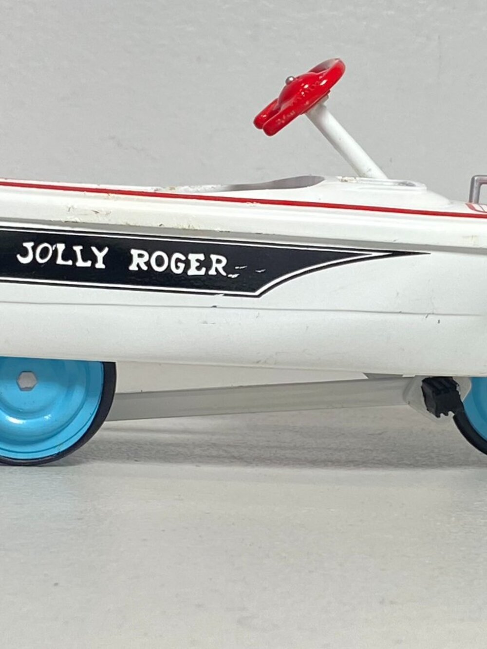 VNTG Hallmark 6.5" Diecast Kiddie Car Classics Murray Jolly Roger Boat Pedal Car